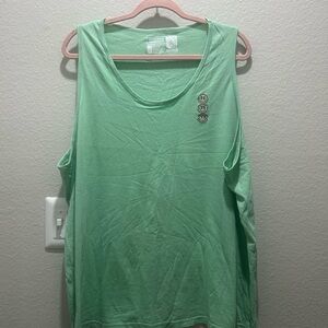 Dutch Bros Mint Green Muscle Tee